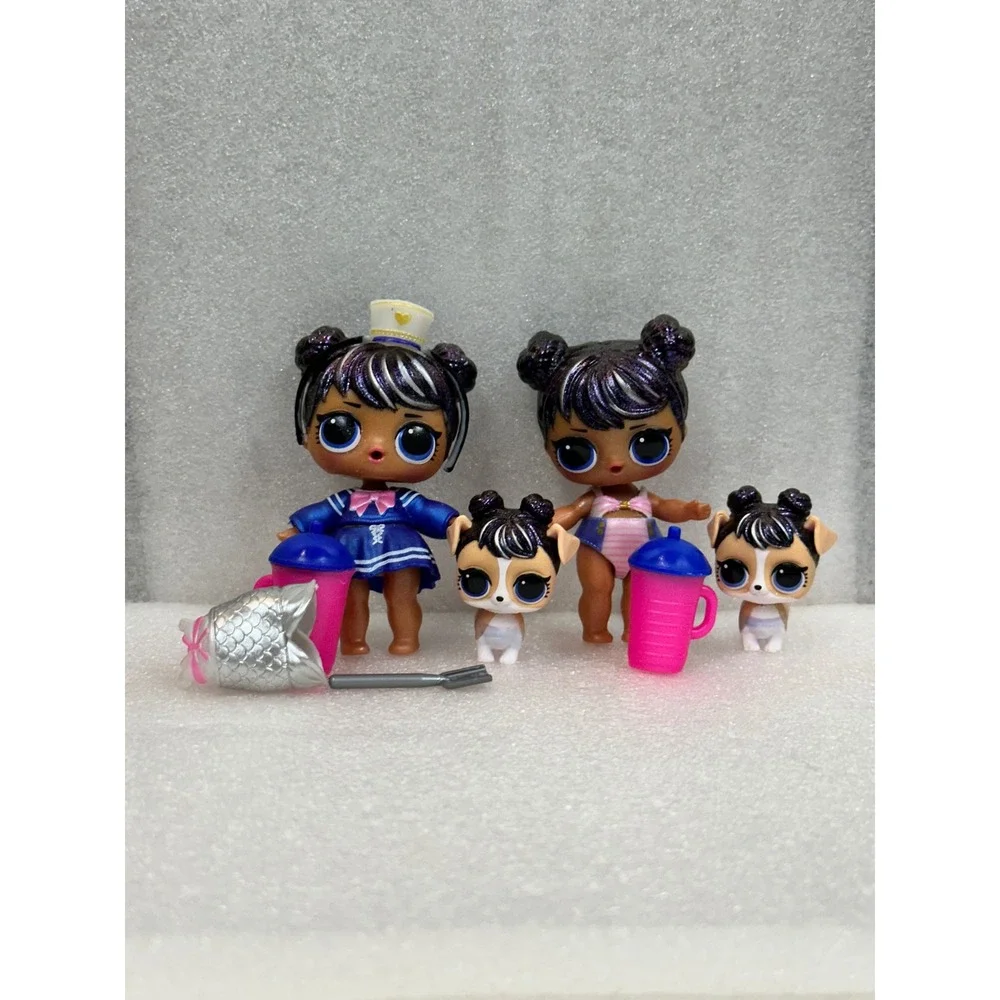 LOL Surprise Dolls 2 Big Sisters 2 Pets Lil Sisters‎ Blue Sailor Outfit Pink